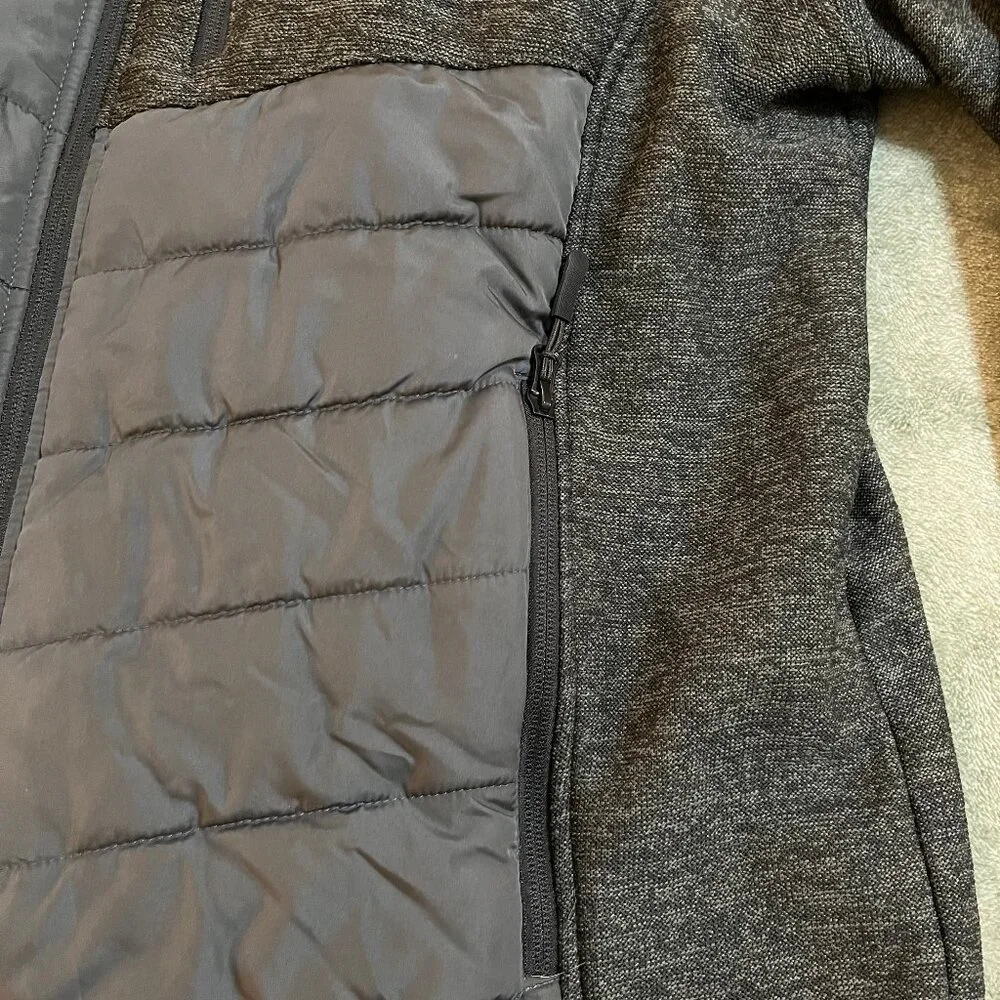 NRA mens jacket XL Grey Melange